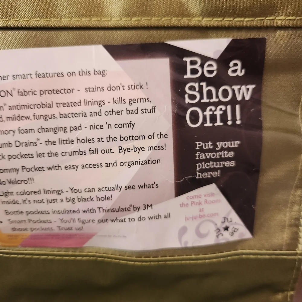 Ju-ju-be diaper bag